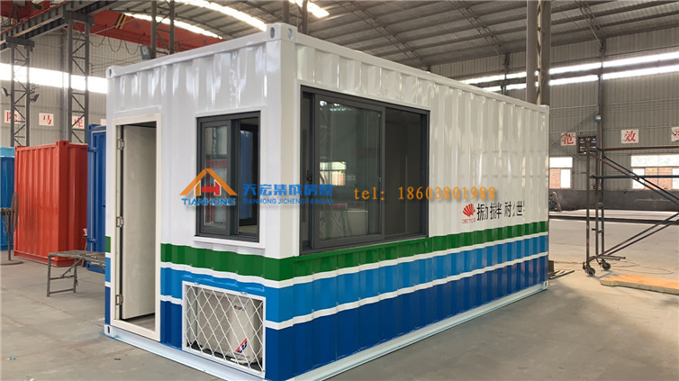 德通搅拌站集装箱控制室